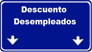 descuento desempleados